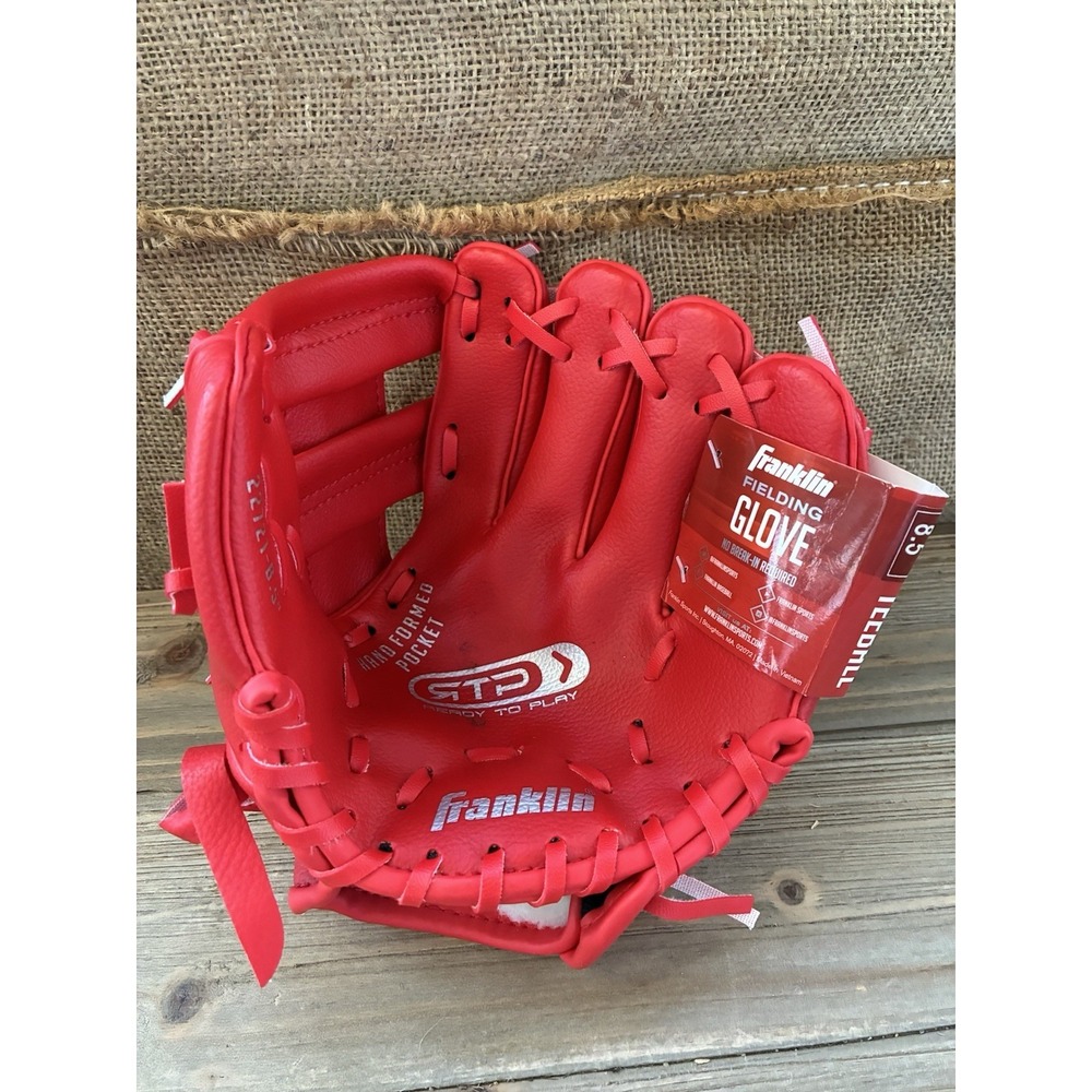NWT Franklin Tee Ball Glove Fielding 8.5" Right Handed Throw
